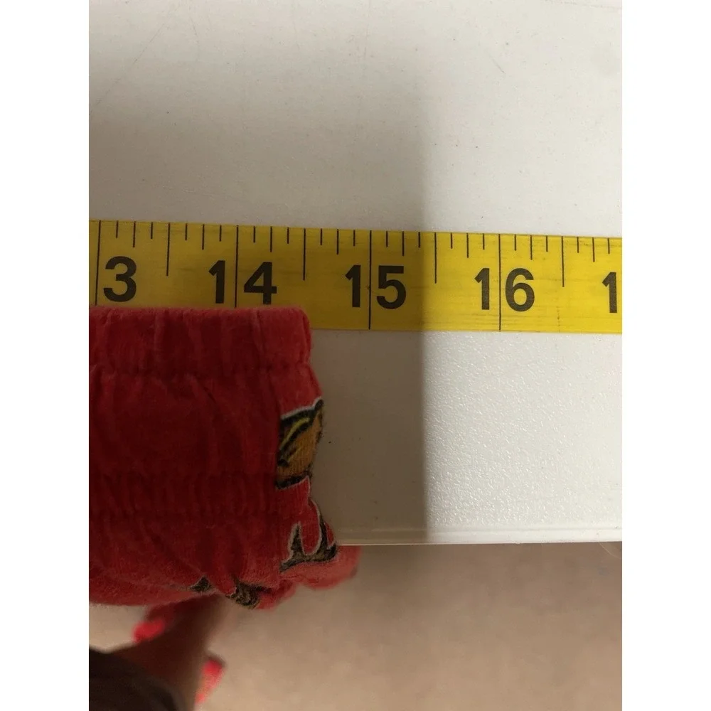 Maryland‎ Terps pajama pants Adults L Unisex Red Turtle Terps Logo Waist Elastic